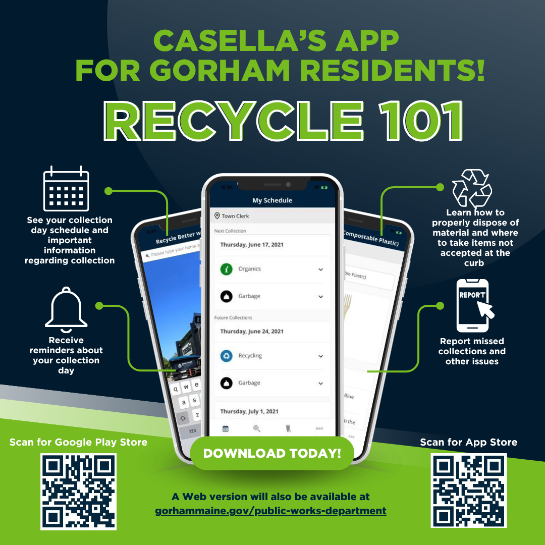 Casella Recycle 101 App Announcement